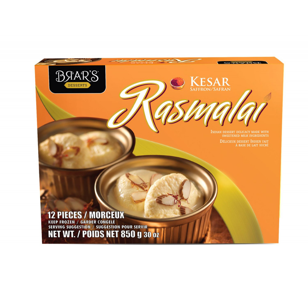 BRAR'S Kesar Rasmalai