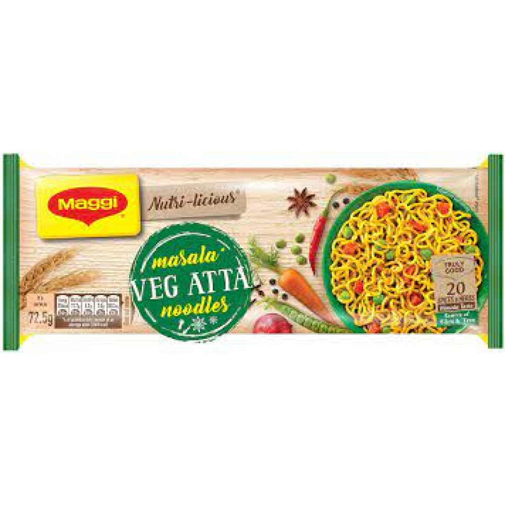 Maggi masala Veg Atta Noodles 