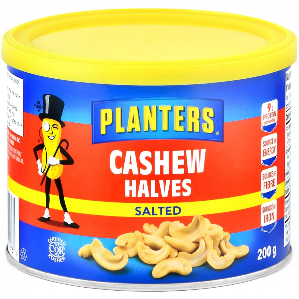 Planters Salted Cashew Halves 200 g