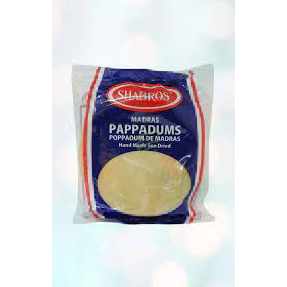 SHABROS Madras Pappadums