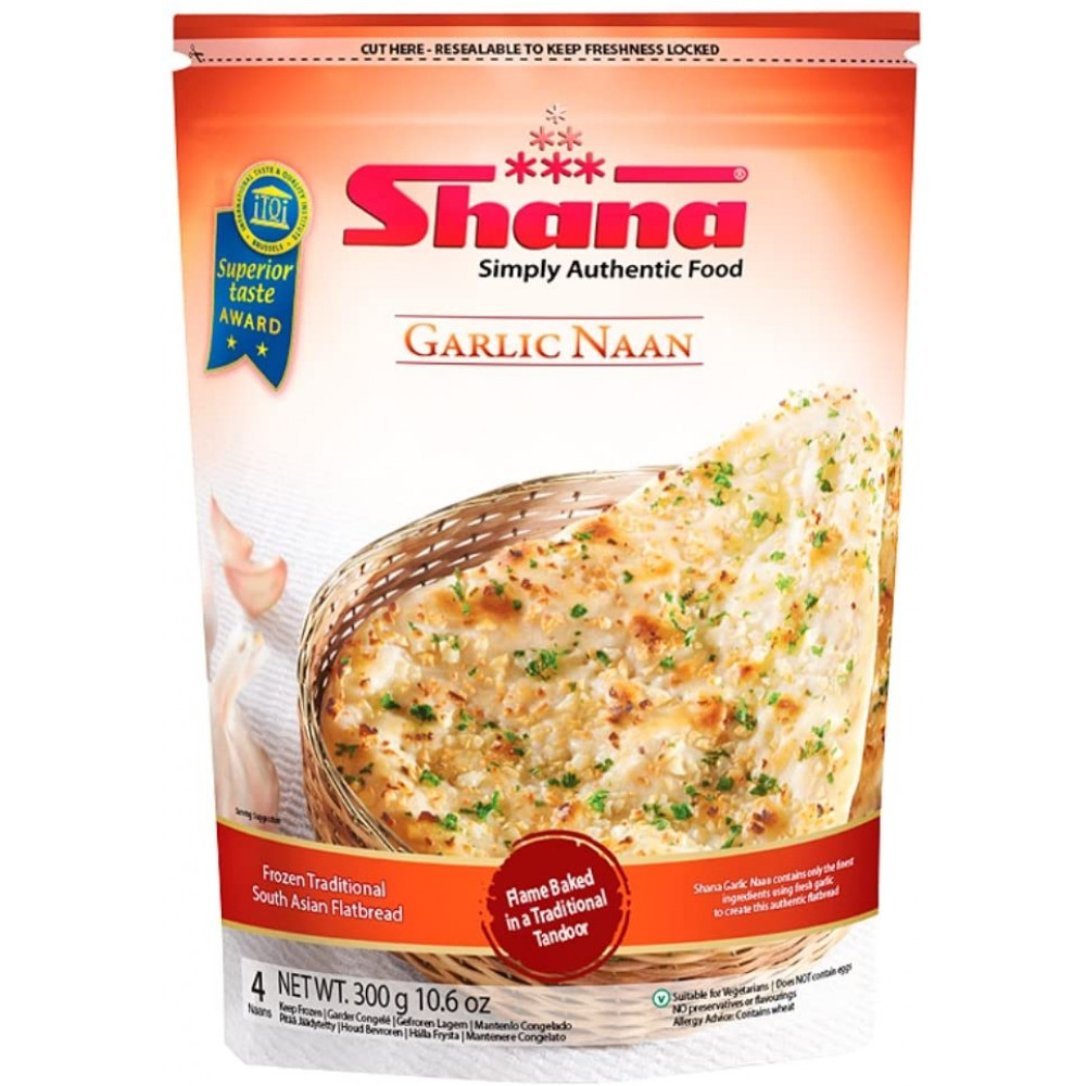 Shana Garlic Naan