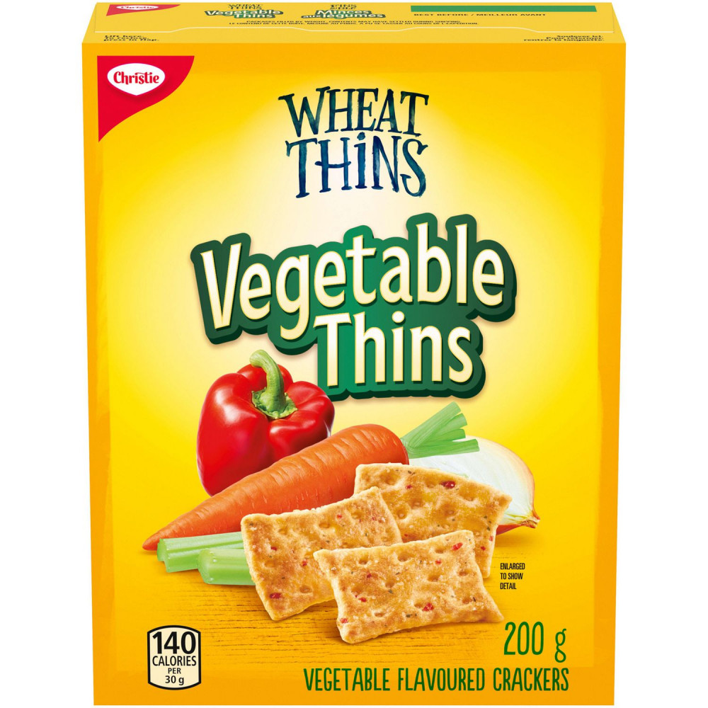 Wheat Thins Vegetable Thins 