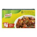 knorr Beef flavoured cubes 